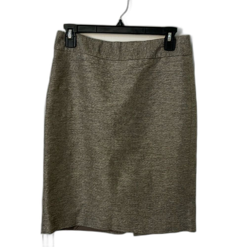 Ann Taylor gray heather pencil skirt
